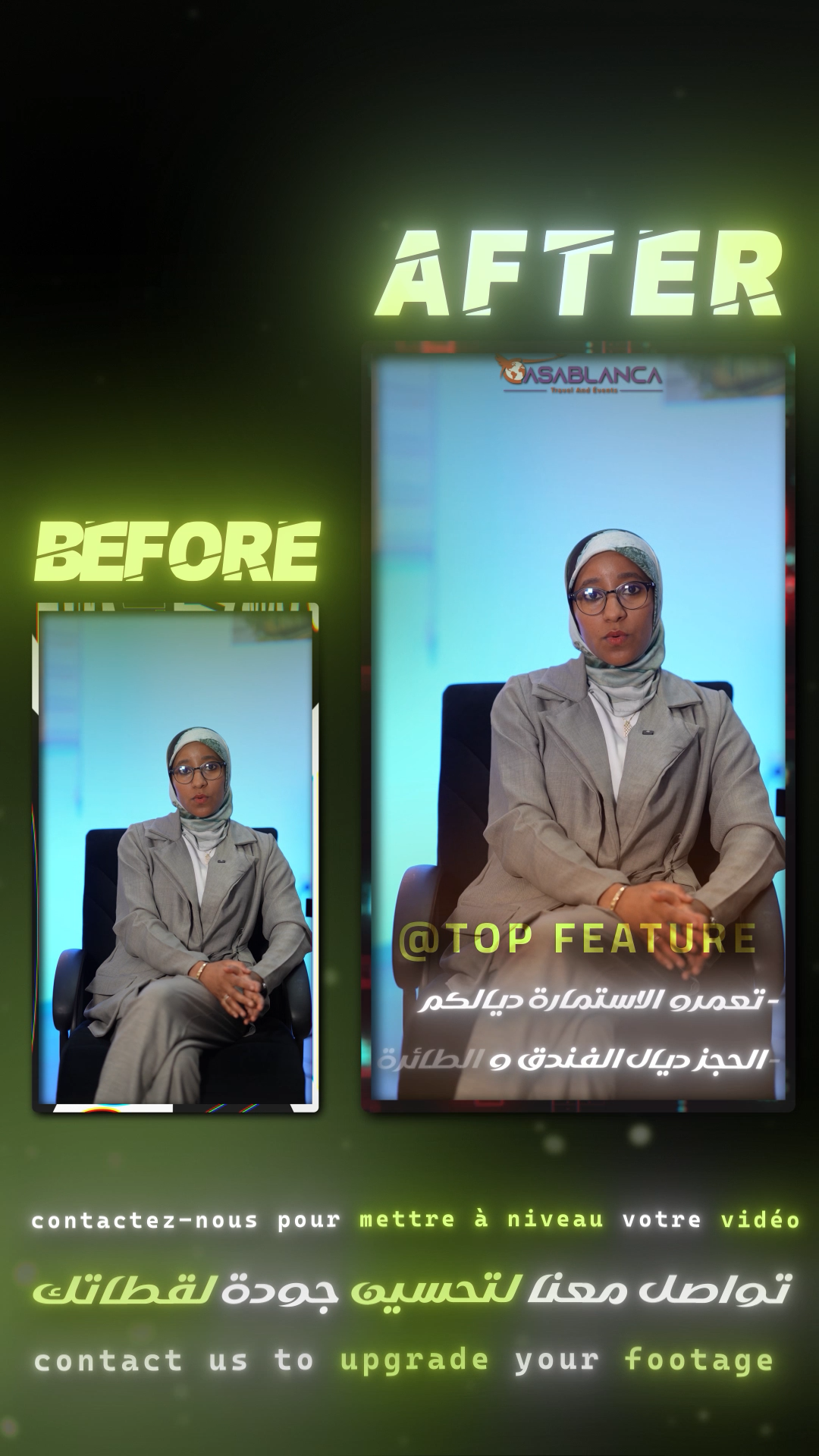 Before & After: How TopFeature Elevates Your Videos